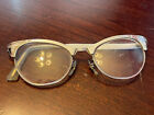 Alum Cat Eye Glasses 1/10 12K GF silver vintage eyeglasses frames- needs repair