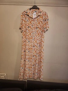Scion Next Ladies Floral Long Dress,size  Uk 16 - Picture 1 of 7