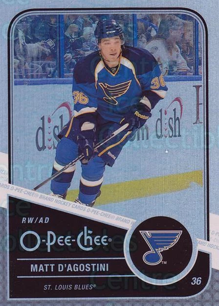 2011-12 O-Pee-Chee Rainbow #461 Matt D'Agostini - Image 1 of 1