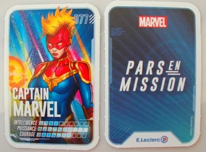 CARTE MARVEL PARS EN MISSION LECLERC 2022  - N°077 CAPTAIN MARVEL - Picture 1 of 1