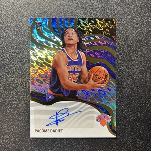 2024-25 Panini Revolution Rookie Autographs Pacome Dadiet #RS-DIT RC Auto Knicks - Picture 1 of 2