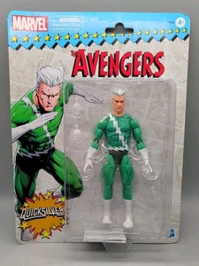 QUICKSILVER Hasbro Marvel Legends Green Retro 6" Figure Walmart Nonmint Box - Picture 1 of 6