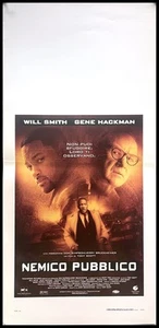 1998 * Locandina Cinema "Nemico Pubblico - Will Smith, Gene Hackman, Jon Voight, - Foto 1 di 1