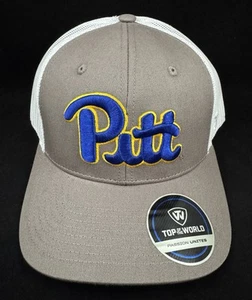 University of Pittsburgh Pitt Panthers Top of the World Snapback Hat Cap - Picture 1 of 5
