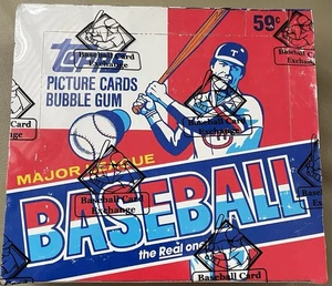 1985 Topps Baseball Card Cello Pack, Unopened Box — BBCE Authenticated! - Picture 1 of 4