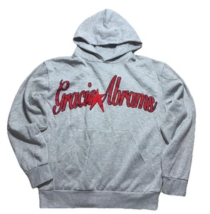 Sudadera con Capucha Gracie Abrams Star M Gris The Secret of Us Deluxe Tour Mercancía NUEVA - Imagen 1 de 8