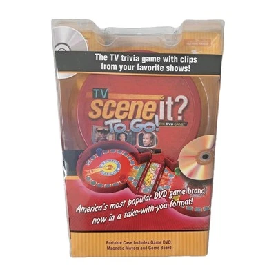 Scene It To Go TV Trivia Game Portable Family Fun - Image 1 of 4