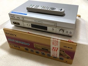 Sony VHS Video Deck SLV-NX15 mit Originalfernbedienung [getestet, guter Zustand] - Bild 1 von 24
