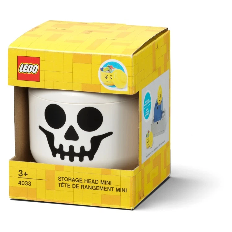 LEGO Storage Products 40330803 Mini Head White - Skeleton