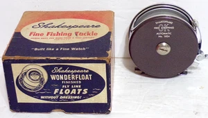 #10 Vintage Shakespeare 1824 OK Automatic Vertical Fliegenrute Rolle LN in Box USA - Bild 1 von 6