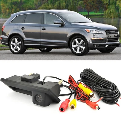 Car Trunk Handle + Rear View Backup Camera Parking for Audi Q7 2007-2016 - Image 1 of 4