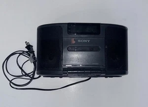 SONY Dream Machine Alarm Clock AM/FM Radio Cassette Player ICF-CS650 Tested - Picture 1 of 4