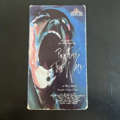 Pink Floyd The Wall VHS 1982 Stoner Rock Psych Zeppelin Animated Cult Weed Trip Foto 1 de 4