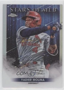 2022 Topps Serie 1 Estrellas de MLB Cromo Yadier Molina #SMLBC-19 - Imagen 1 de 6