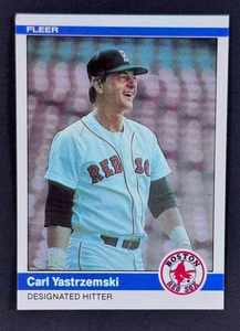 1984 Boston Red Sox HOF’R Carl Yastrzemski Fleer #412 - just out of the box - Picture 1 of 2
