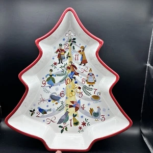 Southern Living Twelve Days of Christmas Stoneware Baking Dish NWT - Picture 1 of 12