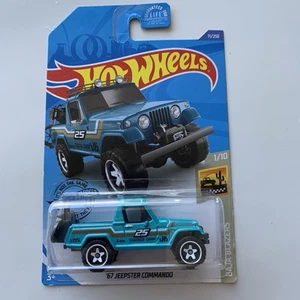 Blazers Hot Wheels '67 Jeepster Commando GHB84 Baja M. Green 1/10 - Imagen 1 de 7