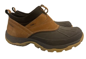 LL BEAN Storm Chaser Slip On Shoes Boots Men's 13 TEK 2.5 #297727 EXCELLENT - Picture 1 of 9
