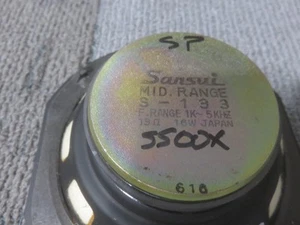 SANSUI MITTELTÖNER LAUTSPRECHER TEIL # S-133 - Bild 1 von 5