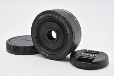 Near Mint Canon EF-M 22mm f2 STM wide angle lens from JAPAN Camera lens 2658146 - Image 1 of 4