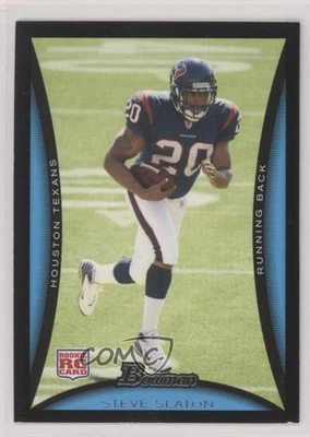 2008 Bowman Steve Slaton #189 Rookie RC - Image 1 of 2