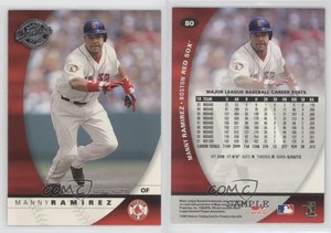 2001 Donruss Class Of 2001 Samples Silver Manny Ramirez #80