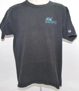 Camiseta De Colección Campeón Negro Teal SDAC Club Atletas de San Diego Hecha en EE. UU. Para Hombres XL - Imagen 1 de 8