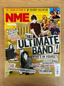 NME 10 November 2012 The Ultimate band Libertines Johnny Marr Liam Gallagher - Imagen 1 de 1
