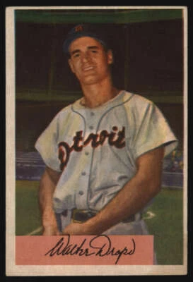1954 Bowman #7 Walt Dropo VG/VGEX Tigers 567371 - Image 1 of 2
