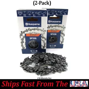 (2-Pack) X-CUT Husqvarna Saw Chain 0.325, 0.050", 80DL 20in Fits 340,345,350,440 - Picture 1 of 1