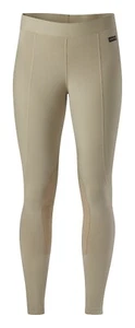 Kerrits Damen Flow Rise Knie Patch Performance Tights - Hellbraun XXL - Bild 1 von 1