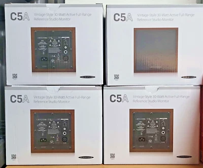 🔥🔥 Auratone C5A Vintage-Style 30W Active Full Range Reference Studio Monitors - Image 1 of 4