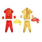 Chinese Traditional Wushu Costume Suit for Adult Kids Unisex