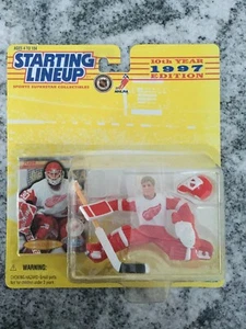Figura de hockey Kenner alineación inicial 4" 1997 Chris Osgood Redwings NUEVA - Imagen 1 de 6