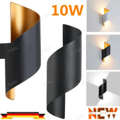 10W LED wall light wall lamp outdoor indoor hallway light up down garden light DHL - Image 1 of 4