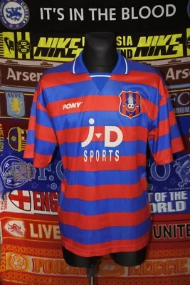 4.5/5 Oldham Athletic adults L/XL 1996 pony football shirt jersey trikot soccer - Image 1 of 4