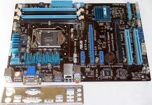 Placa madre ASUS Z77-A Intel Z77 LGA 1155 ATX DDR3, SATA 3 USB3.0 DVI HDMI - Imagen 1 de 4