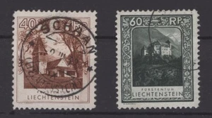 (WH22871) LIECHTENSTEIN - 1930, MI 101C+103B, GEBRAUCHT, CV 53€, SIEHE SCANS - Bild 1 von 2