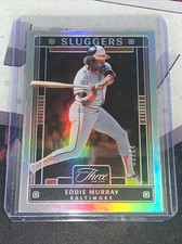 2023 Panini Three and Two EDDIE MURRAY HOLO SILVER SLUGGERS #d 22/50 Orioles