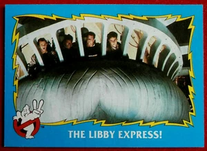 GHOSTBUSTERS II - Card #73 - THE LIBBY EXPRESS! - TOPPS 1989 - Picture 1 of 2