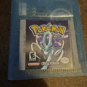 Pokémon Kristall Game Boy Color 2001 Cartridge NEUE BATTERIE AUTHENTISCH GETESTET SPART - Bild 1 von 7