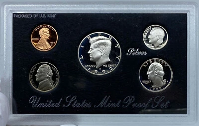 1992 S United States of America US Mint PROOF COINS w SILVER TYPES Set i121189 - Image 1 of 4