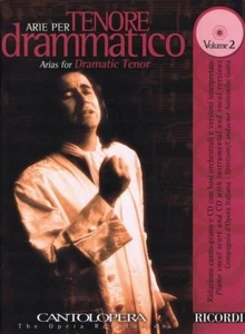 Arias For Dramatic Tenor Vol. 2 Book & CD FREE SHIPPING - Picture 1 of 1