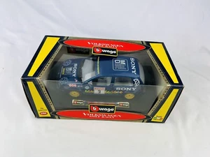 Burago 1998 Volkswagen Golf Rally Car #3 SONY 1/24 Diecast Model - Picture 1 of 10