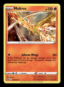 Pokemon TCG: Espada y Escudo - Estrellas Brillantes - Moltress - 021/172 - Holo - Imagen 1 de 2