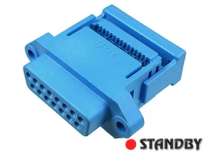 1pc D-Sub Connector 15 pos / pins, IDC, Female for ribbon cable, 609-15S T&B - Bild 1 von 2