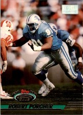 1993 Stadium Club First Day Production #61 Robert Porcher Detroit Lions