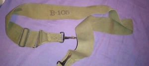 Vintage US Military Strap World War II ? B-105 - Picture 1 of 4