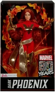 Dark Phoenix Barbie® Doll - 80th Anniversary - X-Men - The Power of the Phoenix - Picture 1 of 12