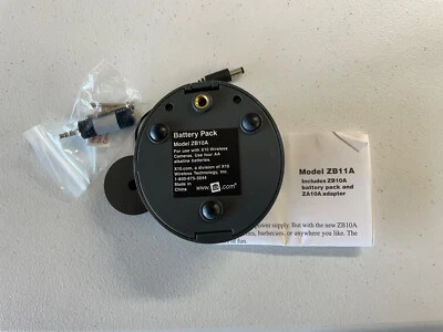 X10 - ZB11A-C BATTERY PACK W/ ADAPTER | AUTOMATION & SEC. SYS. REPLACEMENT PARTS - Image 1 of 4